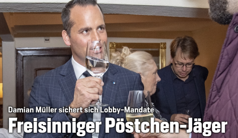 Damian Müller - feinsinniger Pöstchen-Jäger